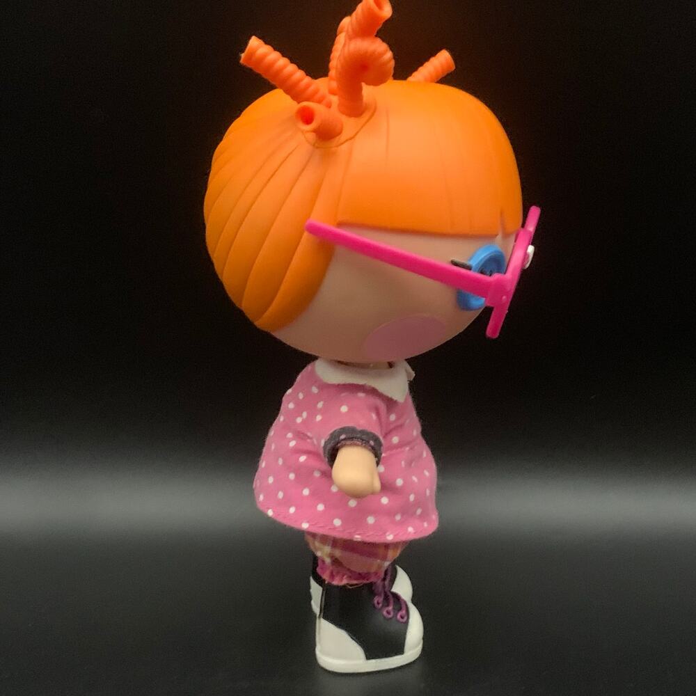 Lalaloopsy Littles Specs Reads-A-Lot Silly Hair 7” Doll Hard Plastic - Picture 4 of 12